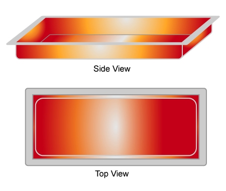 Rollprint cold-form foil stress diagram non-optimized